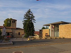 Skyline of Marcilly-d'Azergues