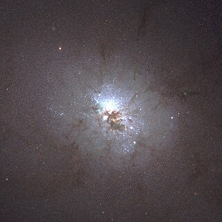 NGC 3077 Peculiar galaxy in the constellation Ursa Major