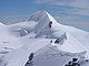 Parrotspitze (4.432 m) vidita el Liskamm.