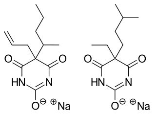 <span class="mw-page-title-main">Tuinal</span> Combination drug