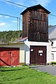 Čeština: Stará požární zbrojnice v obci Teplička English: Old fire house in Teplička village, Czech Republic