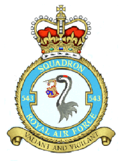 No. 543 Squadron RAF squadron of the Royal Air Force