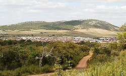 Skyline of Puebla de Obando