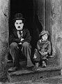 Image 9Charlie Chaplin in his 1921 film The Kid, with Jackie Coogan. (from 20th century)