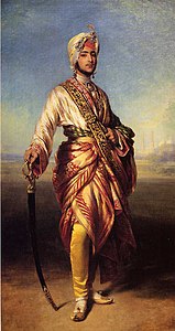 Le Maharajah Dhulîp Singh (1854), Londres, Royal Collection.