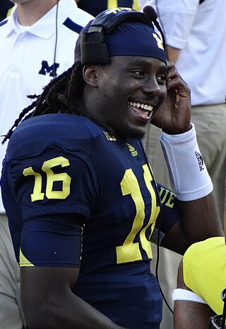 <span class="mw-page-title-main">Denard Robinson</span> American football player (born 1990)