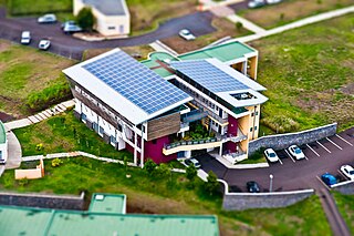 <span class="mw-page-title-main">ENERPOS</span> Net-zero energy building in Réunion, France