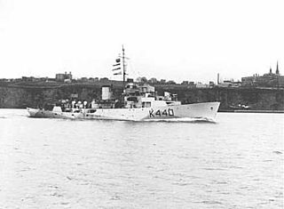 HMCS <i>Lachute</i> Modified Flower-class corvette