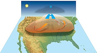 <span class="mw-page-title-main">Heat wave</span> Prolonged period of excessively hot weather