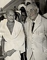 with Lord Pethick-Lawrence, Delhi, 18 April 1946