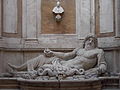 Marforio at the Musei Capitolini.