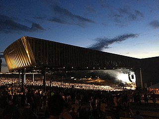 <span class="mw-page-title-main">Empower Federal Credit Union Amphitheater</span> Outdoor concert venue in New York