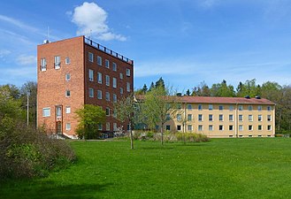 Regementets före detta kansli i Sörentorp.