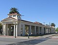 Historic station before adjacent Arrow construction