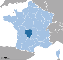 Location of Limousin