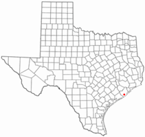 Location in Brazoria County in the state of Texas