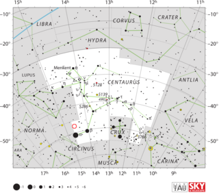 <span class="mw-page-title-main">V842 Centauri</span> Nova in the constellation Centaurus seen in 1986