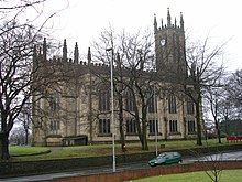 All Saints' Church from the northeast AllSaintsBury.jpg