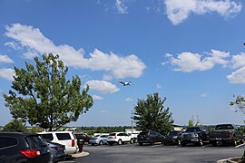 Allegiant Air Airbus A320-200 Landing at Concord-Padgett Regional Airport 05.jpg