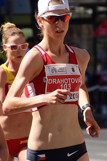 Anežka Drahotová Czech athletics competitor