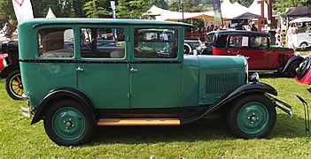 1930 Chenard-Walcker Y6 "Boulangère", side view (right).