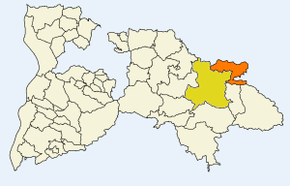 Poziția Eisenbach (Hochschwarzwald) pe harta districtului Breisgau-Hochschwarzwald