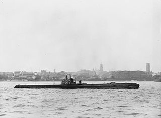 HMS <i>Sibyl</i> (P217) Submarine of the Royal Navy