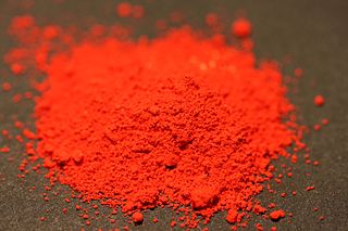 <span class="mw-page-title-main">Red pigments</span> Materials used to make red colors in painting