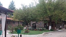 The premises of Krinides mud baths in Macedonia, Greece Krinidesmudbaths.jpg