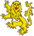 Lion rampant guardant