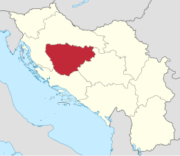 Banovina del Vrbas – Localizzazione