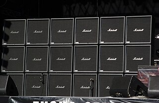 <span class="mw-page-title-main">Marshall Amplification</span> British/Swedish music equipment company