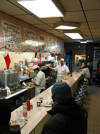 <span class="mw-page-title-main">Greasy spoon</span> Small and affordable restaurant