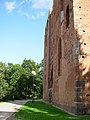 La cathédrale de Tartu en ruine.