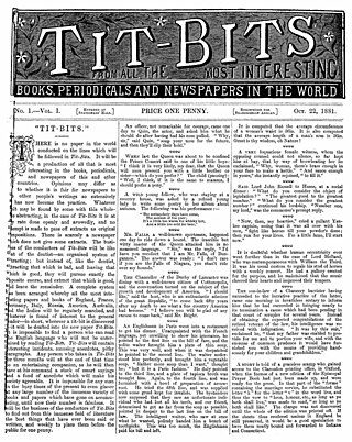 <i>Tit-Bits</i> Former British weekly magazine