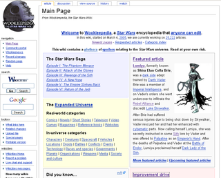 <span class="mw-page-title-main">Fan wiki</span> Collaboratively-edited hypertext publication to document popular culture