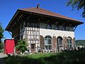 Der 1847 fertiggestellte Tröckneturm im Sulzerhof diente zum Trocknen der gefärbten Baumwolltücher