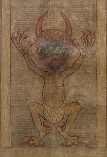 An early illustration of the Devil