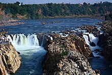 Dhuandhar Waterfalls, Bhedaghat, Jabalpur Dhuandhar Waterfalls.jpg