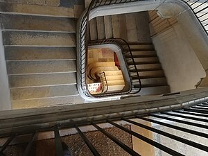 L'escalier.