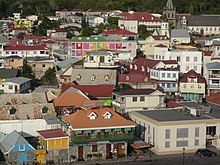 Vue panoramique de Roseau.