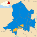 2011 results map