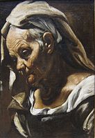 Head of an Old Woman (after 1610)
