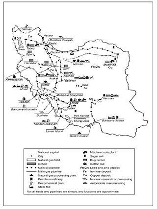 <span class="mw-page-title-main">Industry of Iran</span>