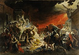 Karl Brullov - The Last Day of Pompeii - Google Art Project