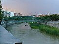 Madrid Rio, puente del Principado de Andorra