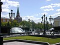 View towards the Alexander Garden (southern side)