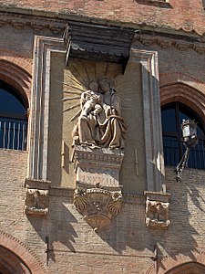 Madonna di Piazza, 1478, Bologne, Palazzo d'Accursio.