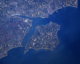 <span class="mw-page-title-main">The Solent</span> Strait separating the Isle of Wight from the mainland of England