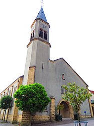 The church in Woustviller